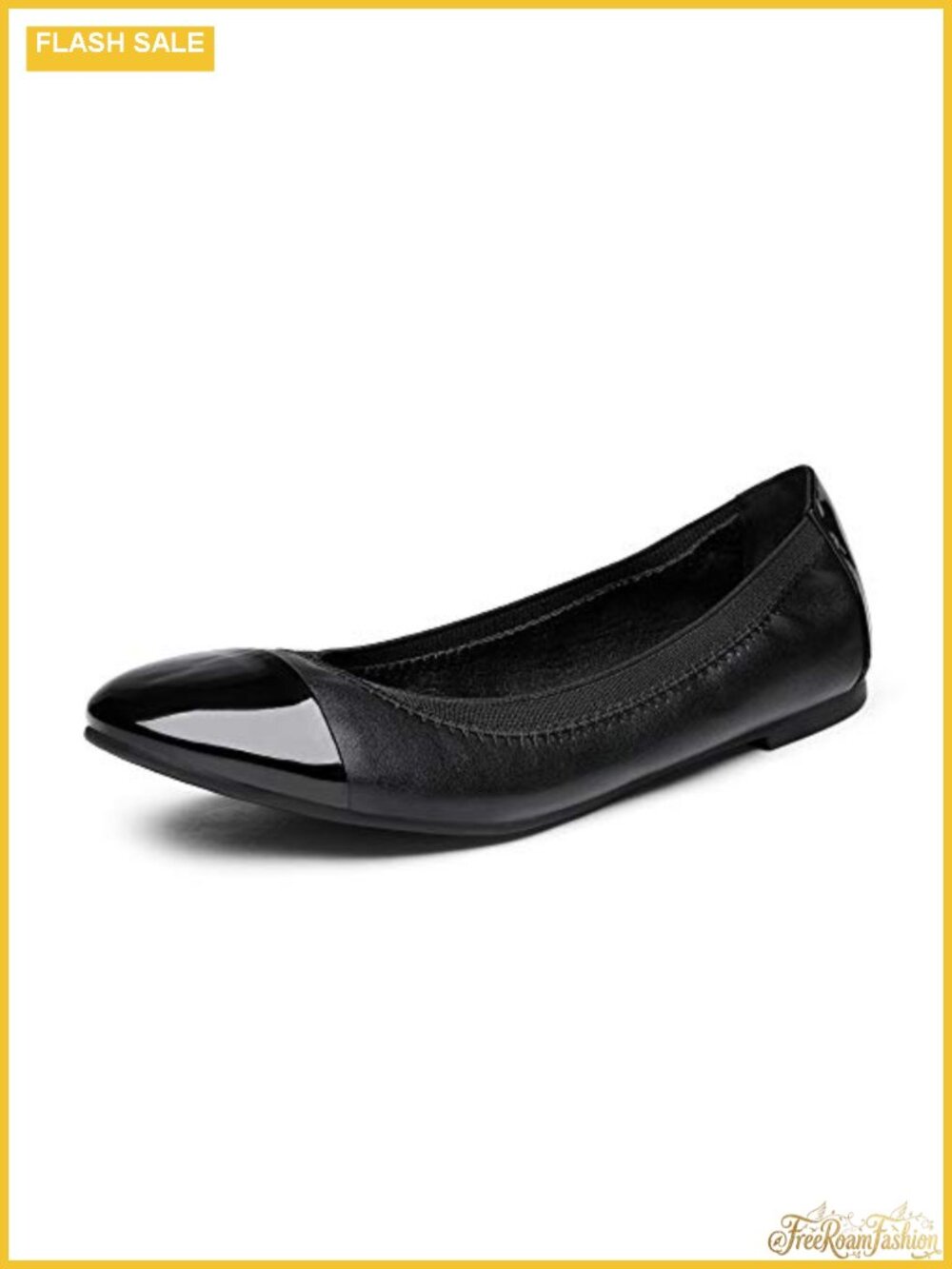 Women's Foldable Ballet Flats with Latex Insole Slip-Resistant